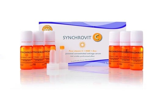 Концентрированная липосомальная сыворотка, 6 ампул Synchroline, Synchrovit C
Концентрированная липосомальная сыворотка, 6 ампул Synchroline, Synchrovit C