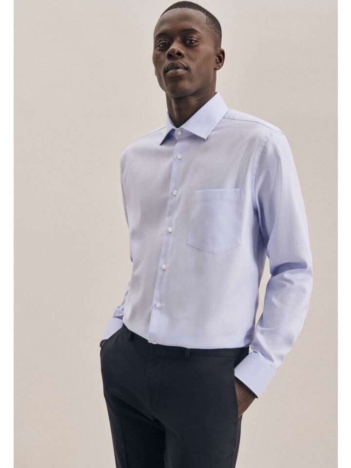 Рубашка Seidensticker, светло-синий
Рубашка Seidensticker, светло-синий