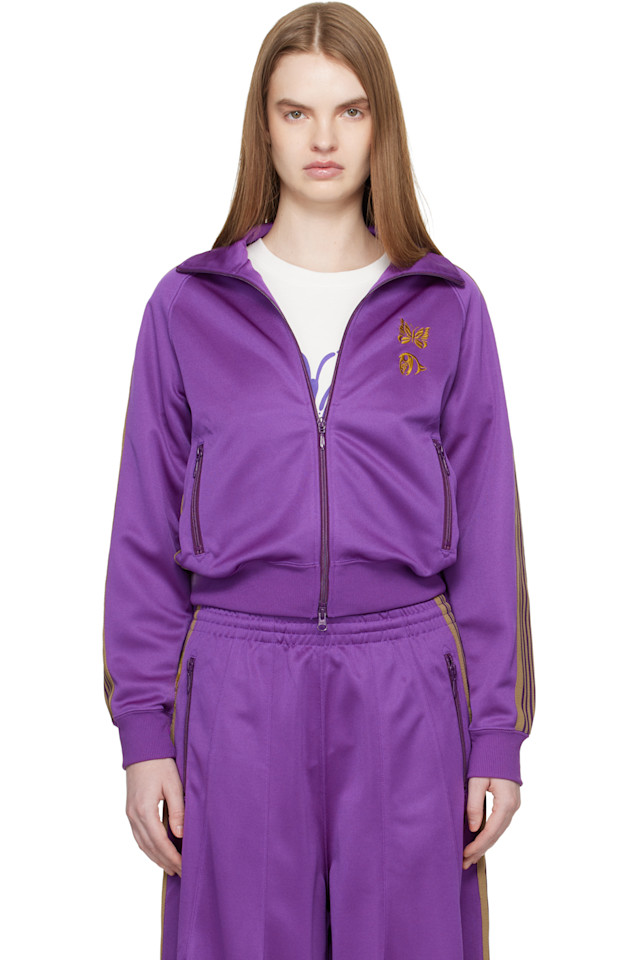 Needles Фиолетовая спортивная куртка Kae Tanaka Edition
Needles Фиолетовая спортивная куртка Kae Tanaka Edition