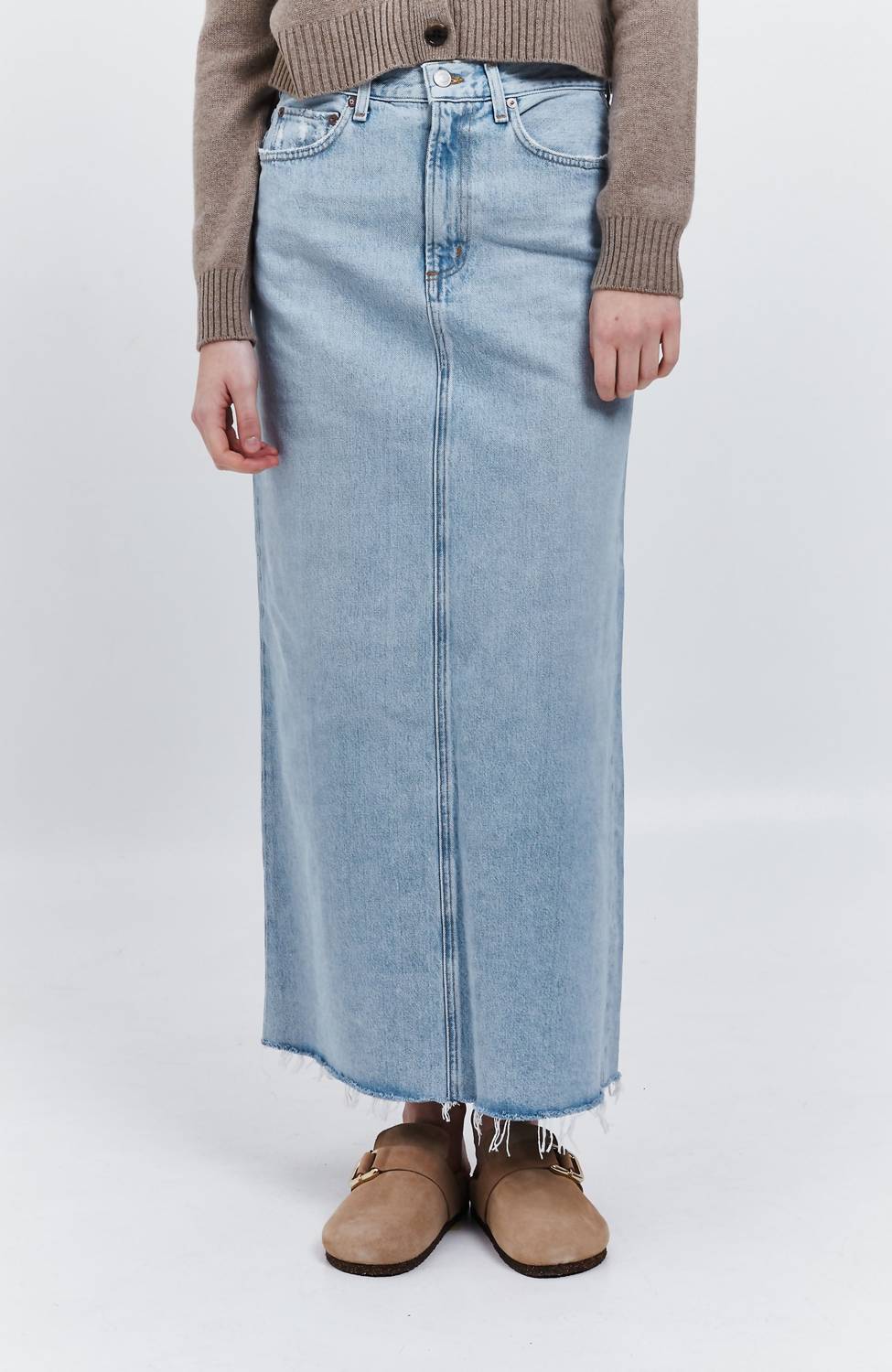 Юбка макси Hilla со средней посадкой и разрезом сзади на практике Agolde, Practice
Юбка макси Hilla со средней посадкой и разрезом сзади на практике Agolde, Practice