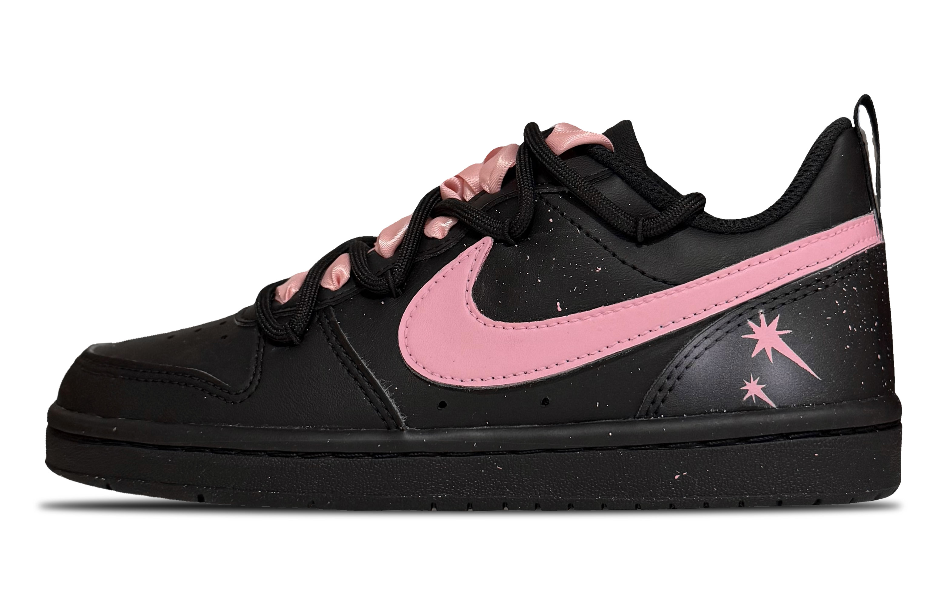 Nike Кроссовки для скейтбординга Court Borough Dark Pink Shooting Slip Resistant низкие детские unisex черные
Nike Кроссовки для скейтбординга Court Borough Dark Pink Shooting Slip Resistant низкие детские unisex черные