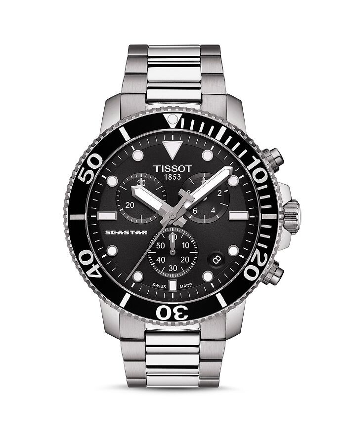 Хронограф Tissot Seastar 1000 с синим циферблатом, 45,5 мм
Хронограф Tissot Seastar 1000 с синим циферблатом, 45,5 мм