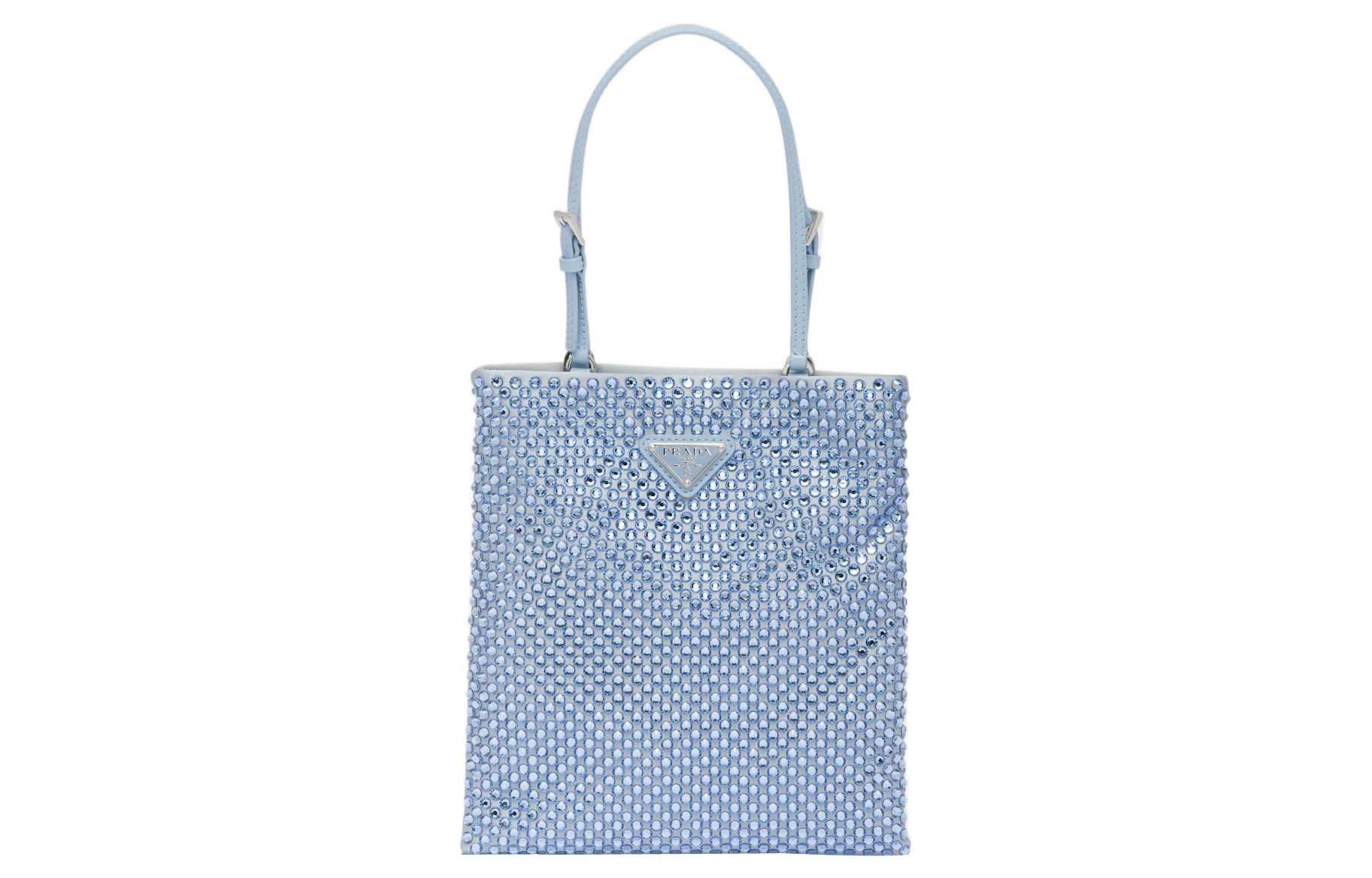 PRADA Расшитая атласная сумка Celeste
PRADA Расшитая атласная сумка Celeste
