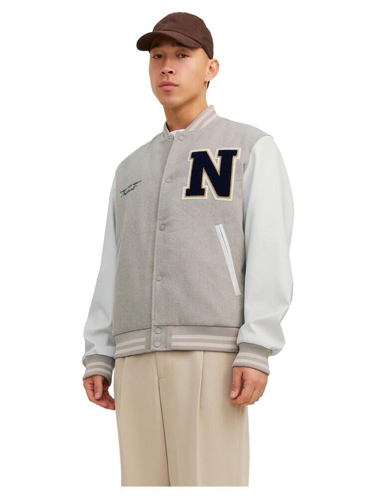 Куртка Jack & Jones College Wool Blend Bomber, серый
Куртка Jack & Jones College Wool Blend Bomber, серый