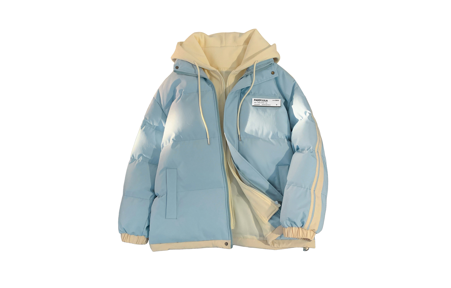 Пуховик Unisex Paddy Julia, бежевый/синий
Пуховик Unisex Paddy Julia, бежевый/синий