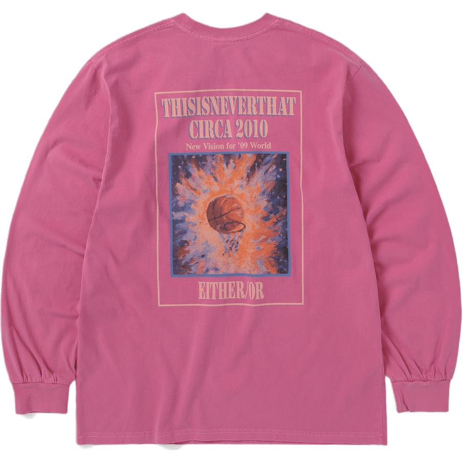 Thisisneverthat Футболка с длинным рукавом FW24 Basketball Hoop Unisex Fuchsia
Thisisneverthat Футболка с длинным рукавом FW24 Basketball Hoop Unisex Fuchsia