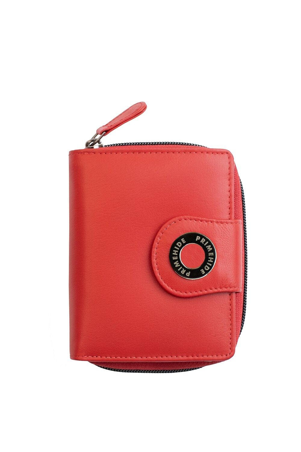 Кожаный кошелек с тройным складыванием на молнии Flavia PRIMEHIDE, красный
Кожаный кошелек с тройным складыванием на молнии Flavia PRIMEHIDE, красный