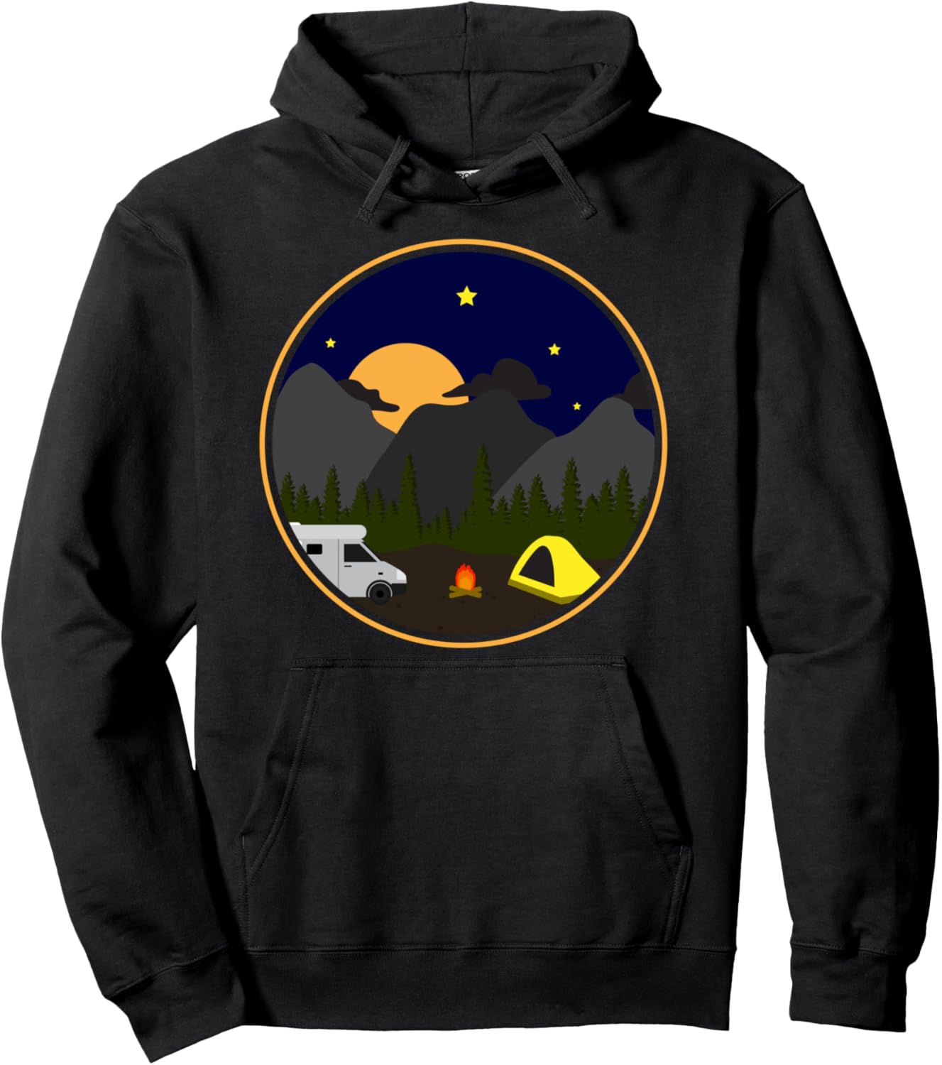 Толстовка с капюшоном для кемпинга, палатки, костра и горного отдыха Funny Camp Tenting Design, черный
Толстовка с капюшоном для кемпинга, палатки, костра и горного отдыха Funny Camp Tenting Design, черный