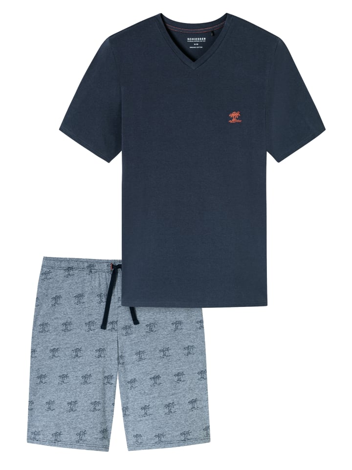 Пижама Schiesser, темно-синий
Пижама Schiesser, темно-синий