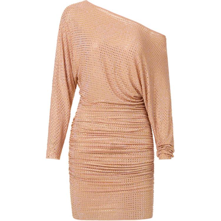 Self-portrait Женское платье с длинными рукавами Self Portrait золотое
Self-portrait Женское платье с длинными рукавами Self Portrait золотое