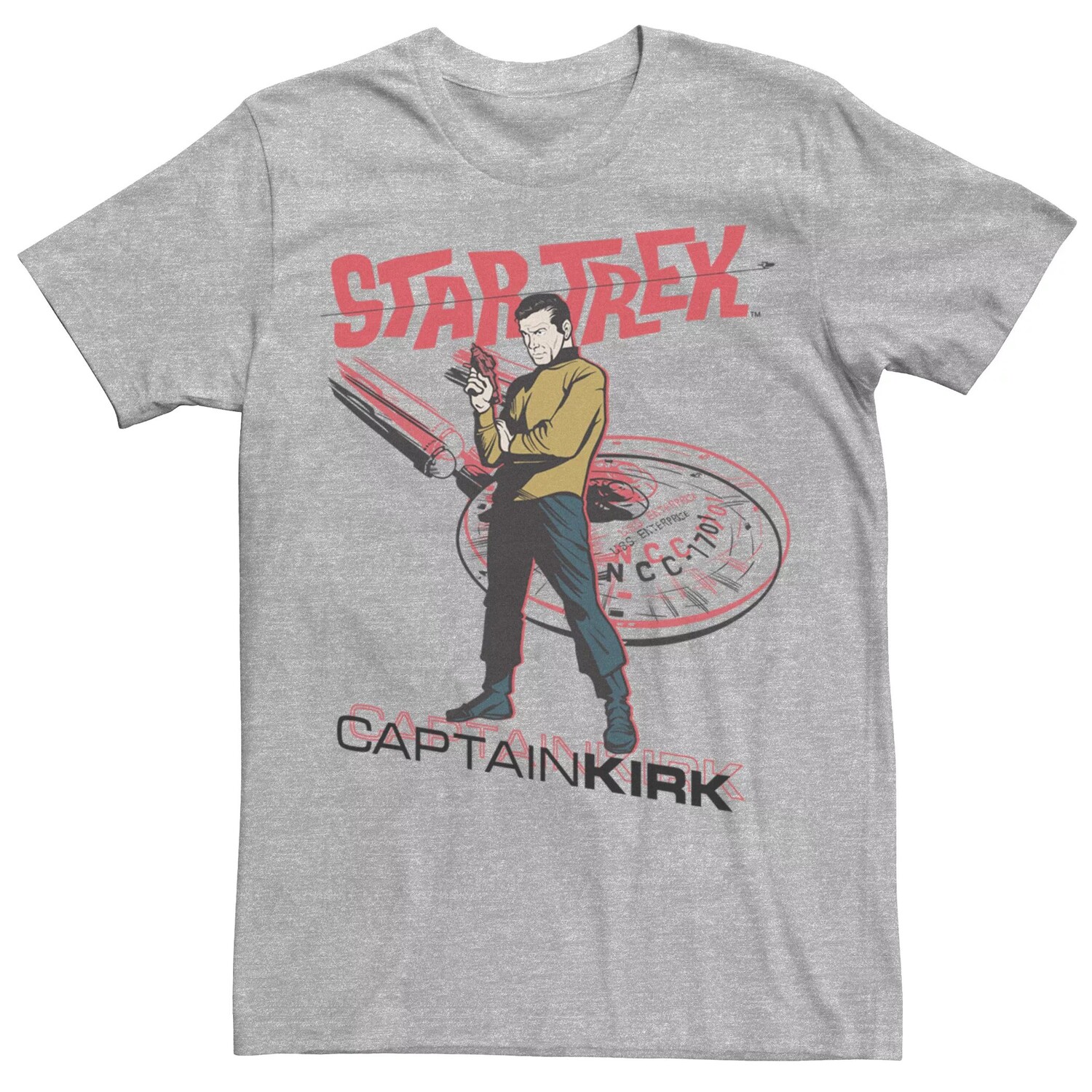 Мужская футболка Kirk Ship из серии Star Trek The Original Series Licensed Character
Мужская футболка Kirk Ship из серии Star Trek The Original Series Licensed Character