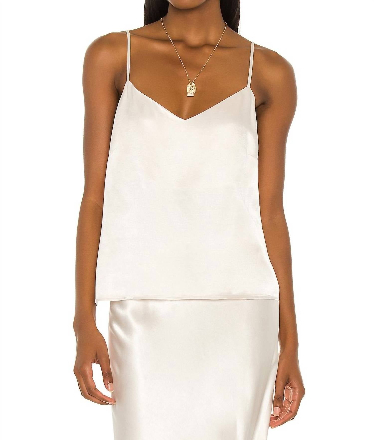 Paola V-образный топ сорочка цвета слоновой кости Rails 
Paola V-образный топ сорочка цвета слоновой кости Rails