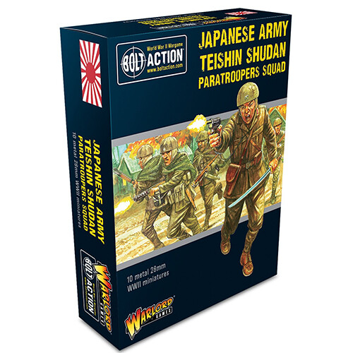 Фигурки Japanese Army Teishin Shudan Paratrooper Squad
Фигурки Japanese Army Teishin Shudan Paratrooper Squad