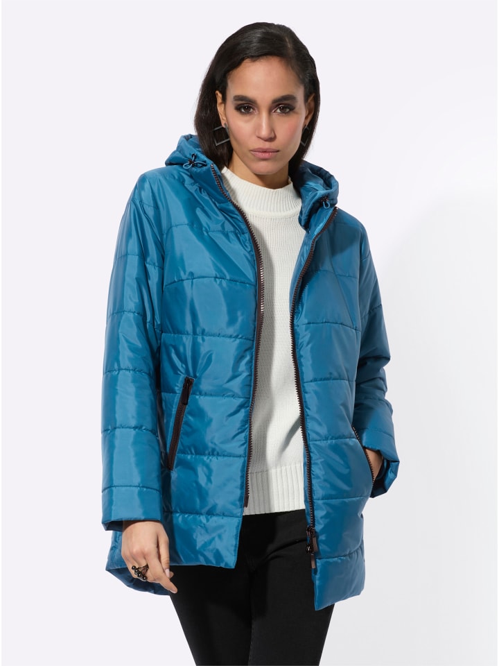 Стеганая куртка в топазовом цвете creation L
Стеганая куртка в топазовом цвете creation L