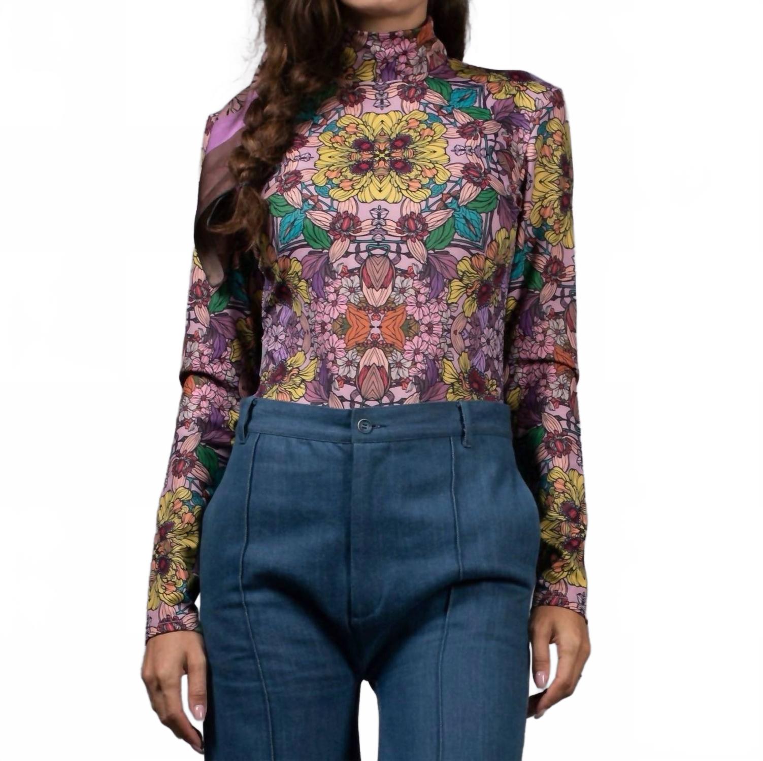 Nuvula Боди с длинными рукавами и высоким воротником в цвете «Золотой сад»
Nuvula Боди с длинными рукавами и высоким воротником в цвете «Золотой сад»