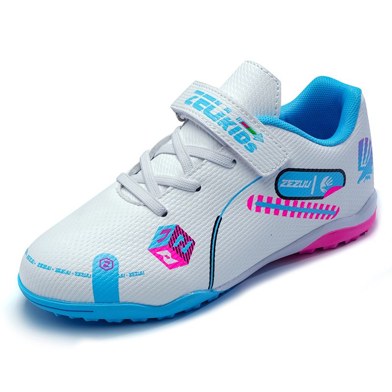 Детские футбольные бутсы с низким верхом, устойчивые к скольжению и износу Double dice, аква
Детские футбольные бутсы с низким верхом, устойчивые к скольжению и износу Double dice, аква