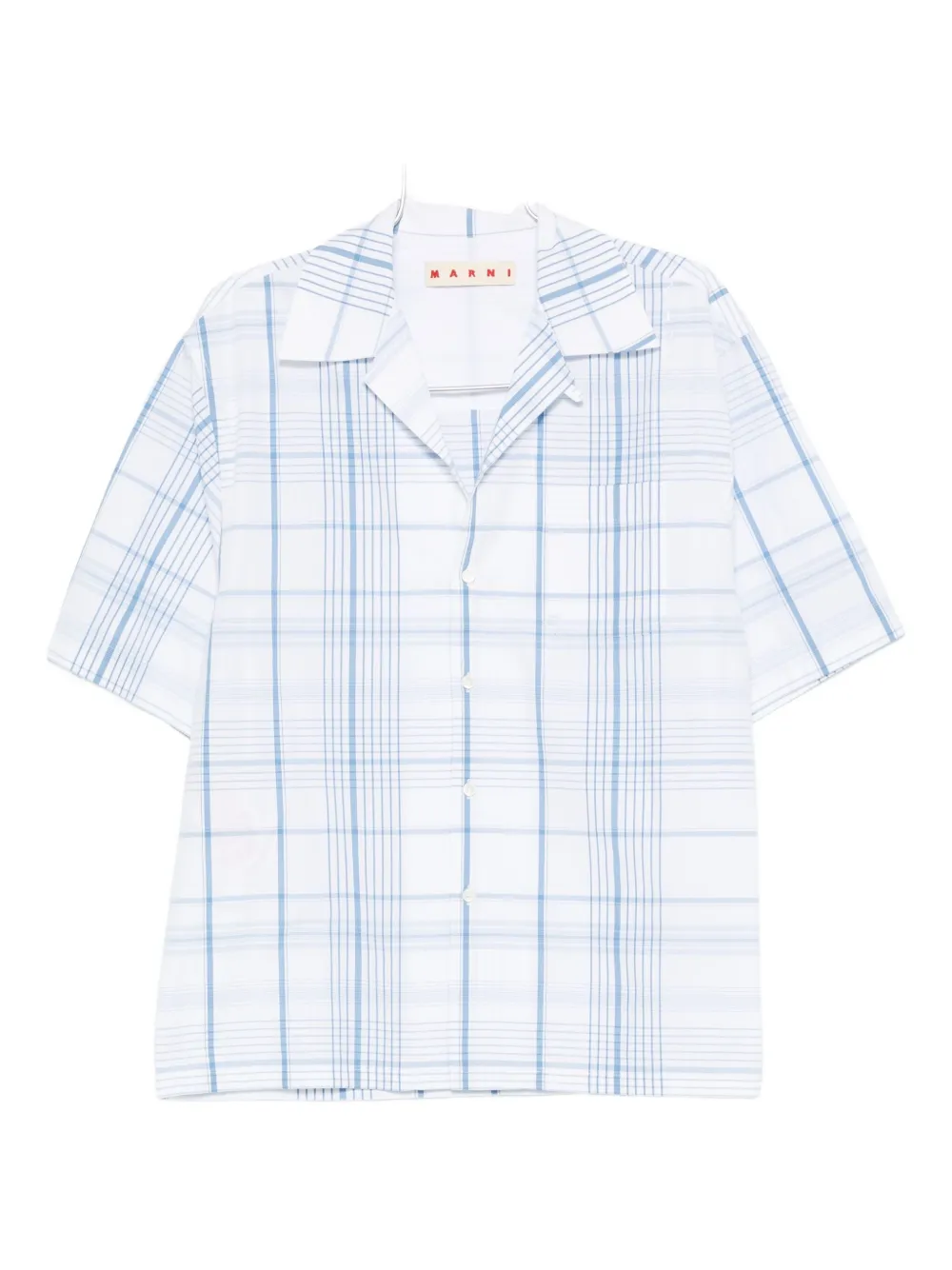 Клетчатая рубашка Marni, белый
Клетчатая рубашка Marni, белый