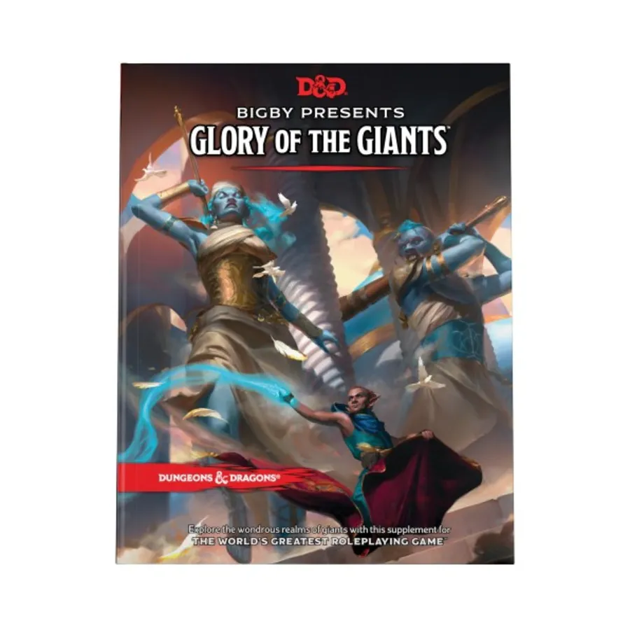 Bigby Presents - Glory of the Giants, Dungeons & Dragons (5th Edition, 2014 Edition) - Core & Assorted, твердый переплет 
Bigby Presents - Glory of the Giants, Dungeons & Dragons (5th Edition, 2014 Edition) - Core & Assorted, твердый переплет