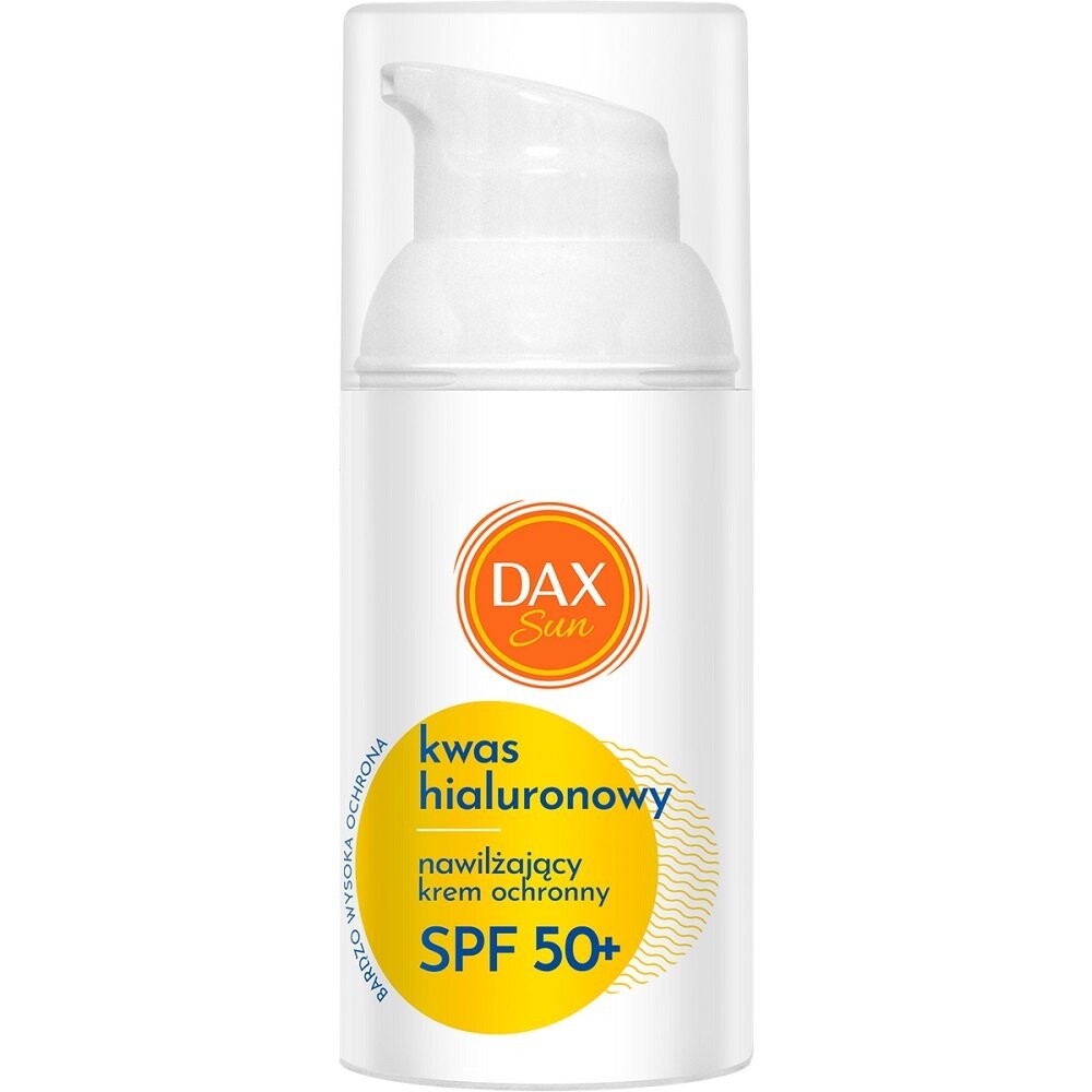 Dax Sun, Увлажняющий защитный крем с гиалуроновой кислотой SPF 50+, 30мл 
Dax Sun, Увлажняющий защитный крем с гиалуроновой кислотой SPF 50+, 30мл