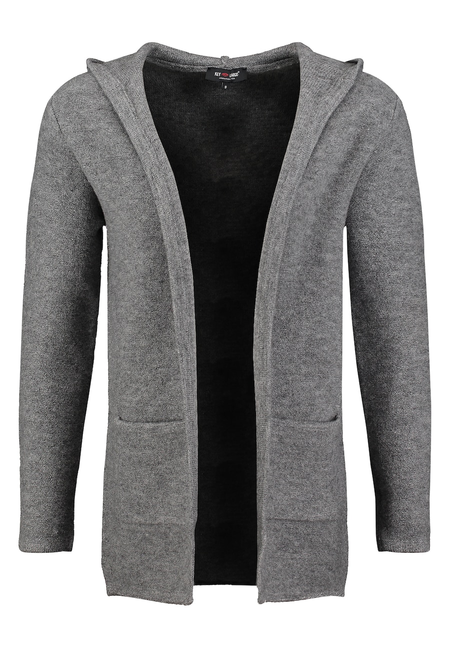 Вязаный кардиган Key Largo Actor, темно-серый
Вязаный кардиган Key Largo Actor, темно-серый
