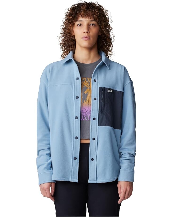 Рубашка Mountain Hardwear Microchill Shirt, цвет Element
Рубашка Mountain Hardwear Microchill Shirt, цвет Element