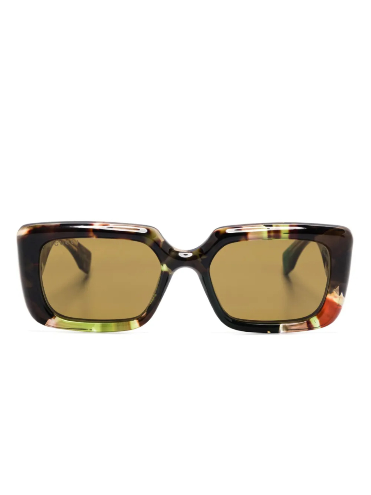 Gucci Eyewear солнцезащитные очки в квадратной оправе, коричневый
Gucci Eyewear солнцезащитные очки в квадратной оправе, коричневый