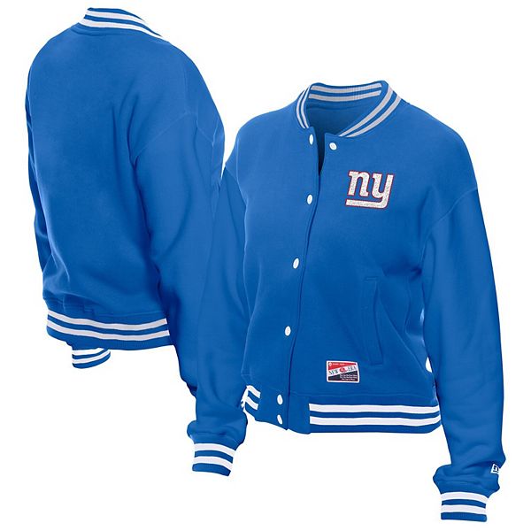 Женская флисовая куртка на молнии royal new york giants в стиле ретро New Era
Женская флисовая куртка на молнии royal new york giants в стиле ретро New Era