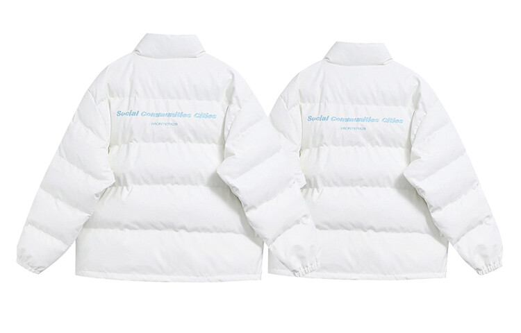 F426 Стеганая куртка унисекс, Белый
F426 Стеганая куртка унисекс, Белый