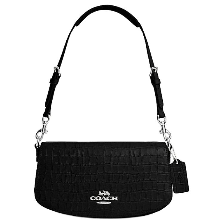 COACH Кожаная сумка через плечо среднего размера женская черная
COACH Кожаная сумка через плечо среднего размера женская черная