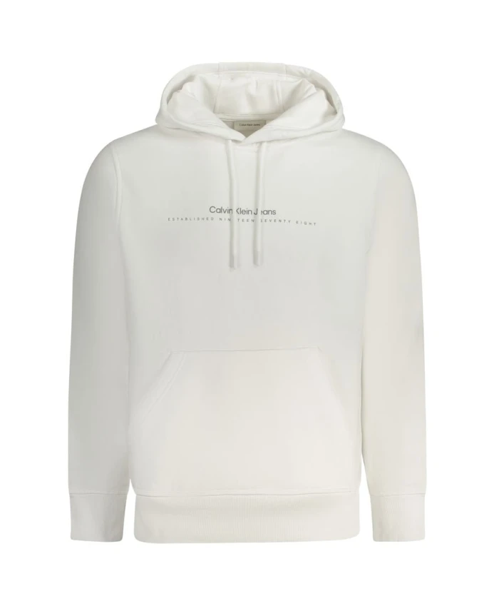 Белый хлопковый мужской пуловер Calvin Klein, белый
Белый хлопковый мужской пуловер Calvin Klein, белый