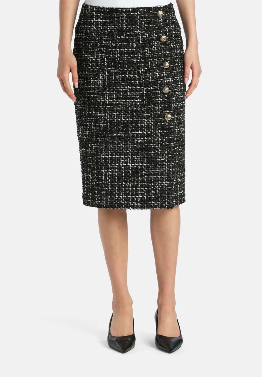 Юбка Luisa Spagnoli Pencil skirt, Nero Bianco/Black
Юбка Luisa Spagnoli Pencil skirt, Nero Bianco/Black