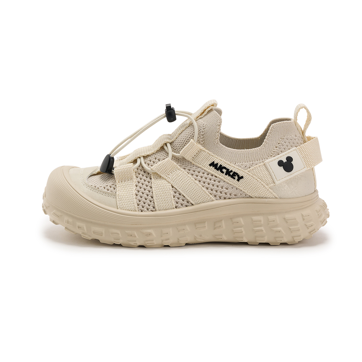 Кроссовки серии Mickey с противоскользящей подошвой, амортизирующие, износостойкие, для детей и подростков Disney, бежевый 
Кроссовки серии Mickey с противоскользящей подошвой, амортизирующие, износостойкие, для детей и подростков Disney, бежевый