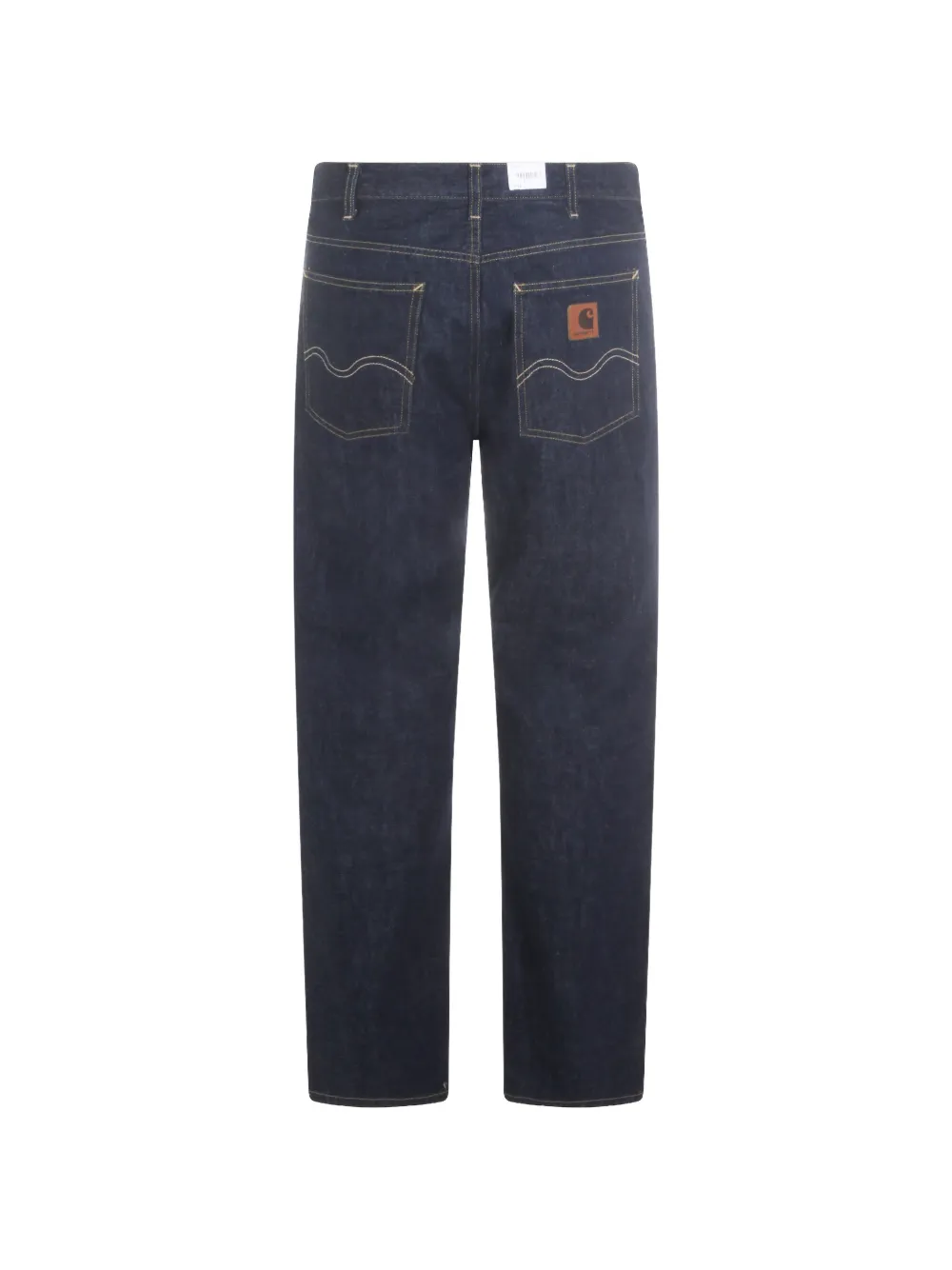 Джинсы прямого кроя с нашивкой-логотипом Carhartt Wip, синий
Джинсы прямого кроя с нашивкой-логотипом Carhartt Wip, синий