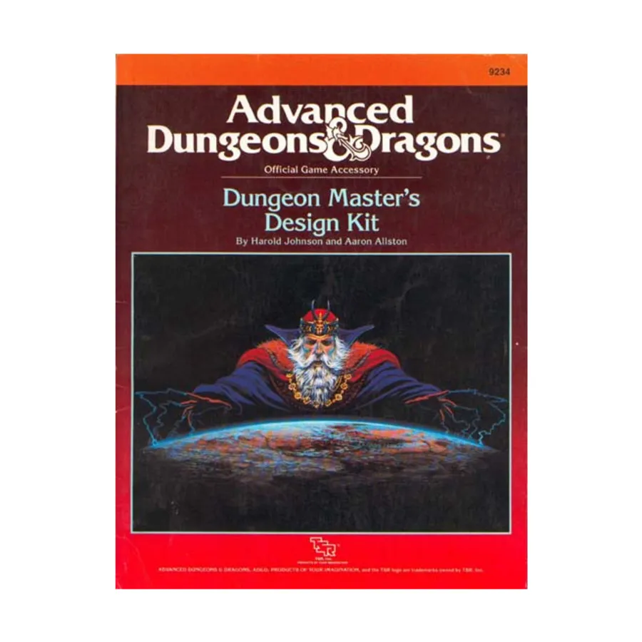 Dungeon Master's Design Kit (2nd Printing), Advanced Dungeons & Dragons (1st Edition) - Core Books, Box Sets & Miscellaneous, мягкая обложка
Dungeon Master's Design Kit (2nd Printing), Advanced Dungeons & Dragons (1st Edition) - Core Books, Box Sets & Miscellaneous, мягкая обложка