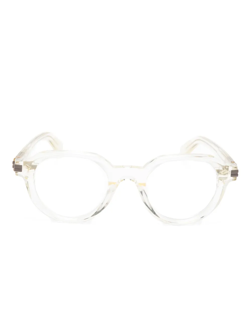 Очки в круглой оправе Zegna, белый
Очки в круглой оправе Zegna, белый