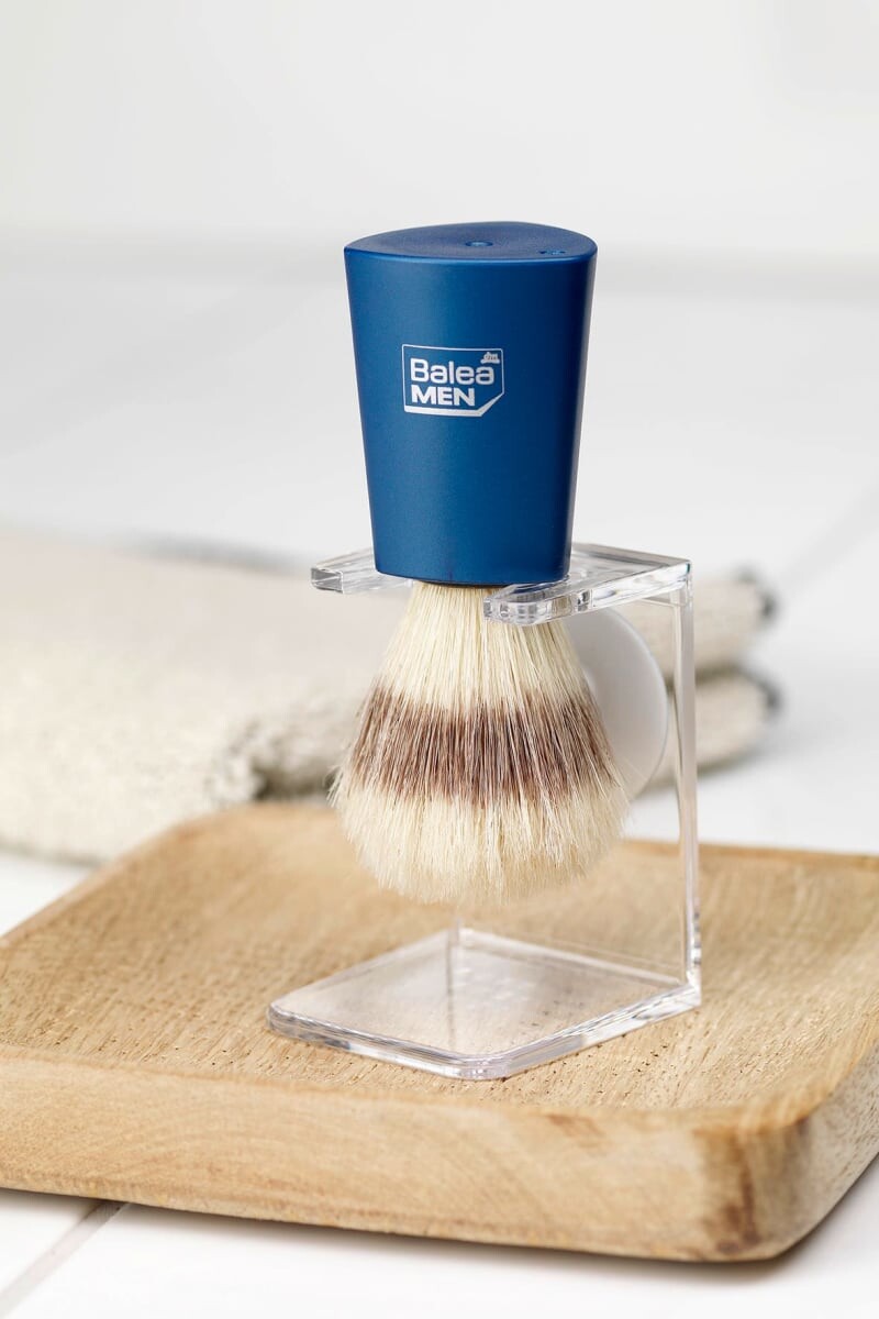 Помазок для бритья с натуральной щетиной 1 шт. Balea
Помазок для бритья с натуральной щетиной 1 шт. Balea