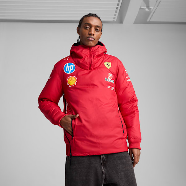 Мужская двусторонняя куртка для автоспорта Scuderia Ferrari Team Puma, красный
Мужская двусторонняя куртка для автоспорта Scuderia Ferrari Team Puma, красный