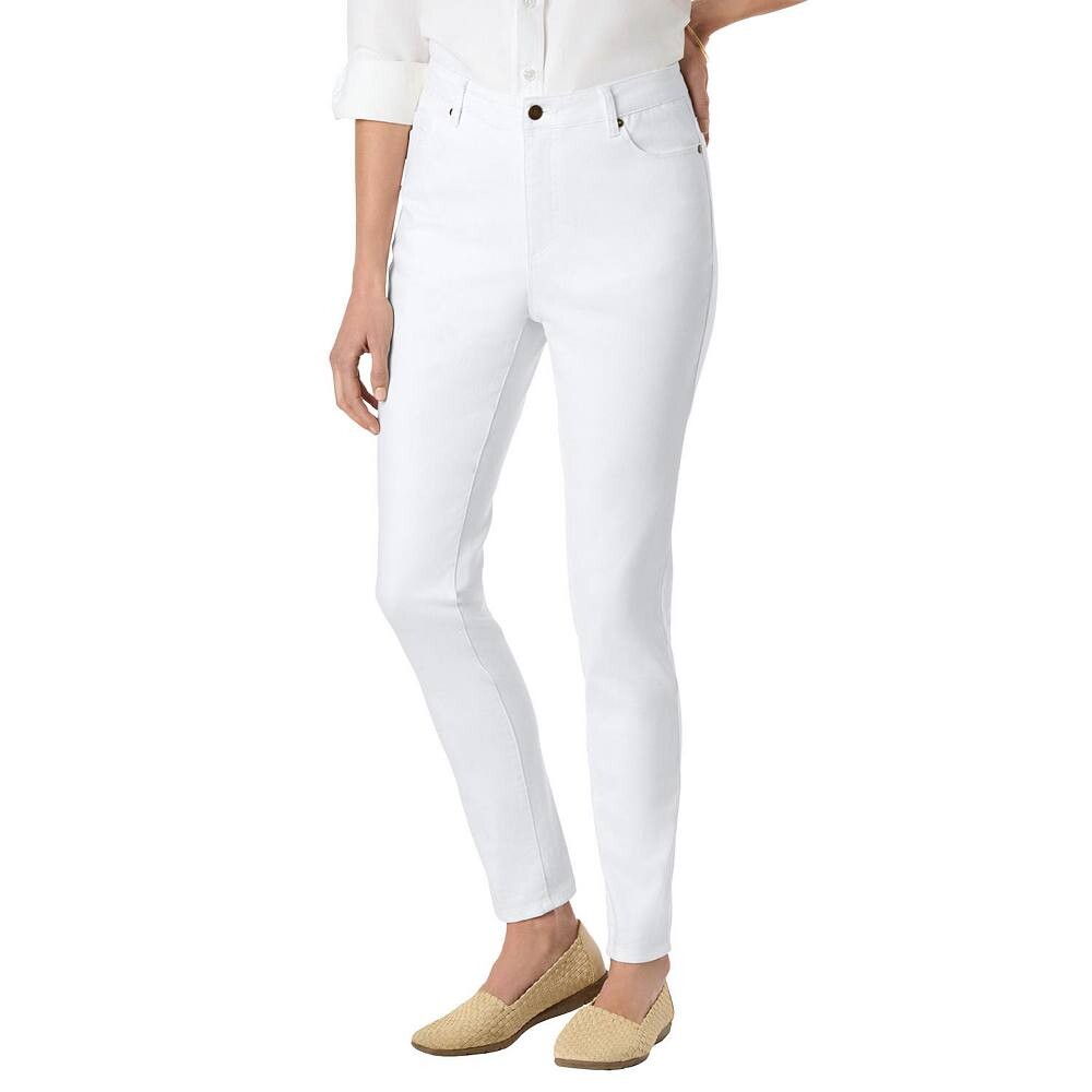 Женщина в женских джинсах прямого кроя размера плюс Petite Comfort Curve Woman Within, белый
Женщина в женских джинсах прямого кроя размера плюс Petite Comfort Curve Woman Within, белый