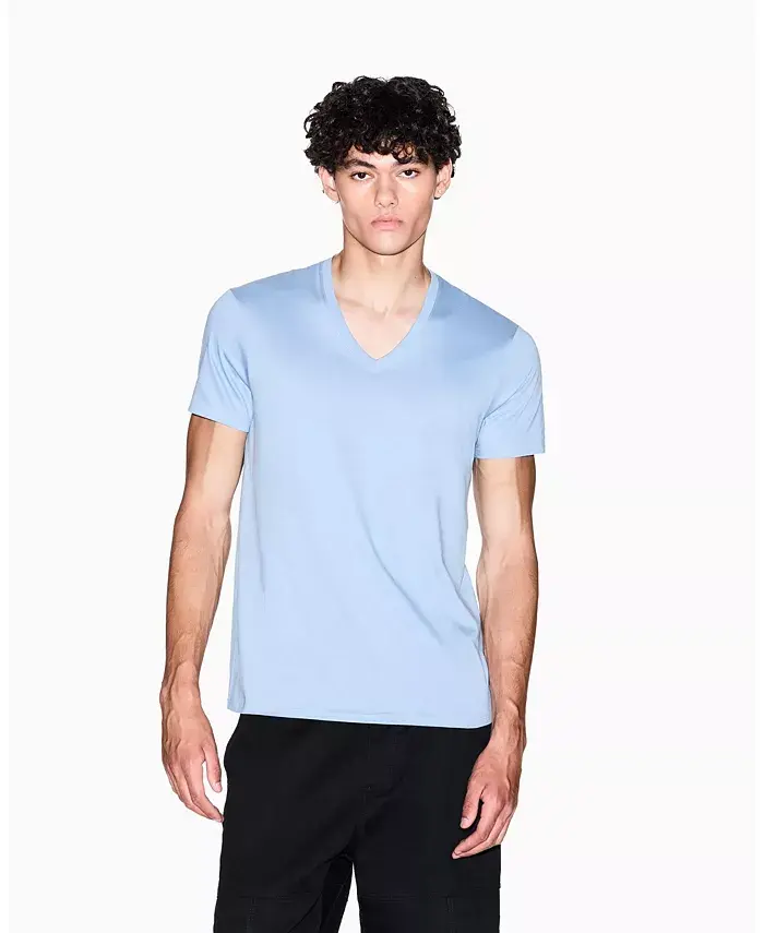 Мужская футболка с V-образным вырезом из пимы A|X Armani Exchange, синий
Мужская футболка с V-образным вырезом из пимы A|X Armani Exchange, синий