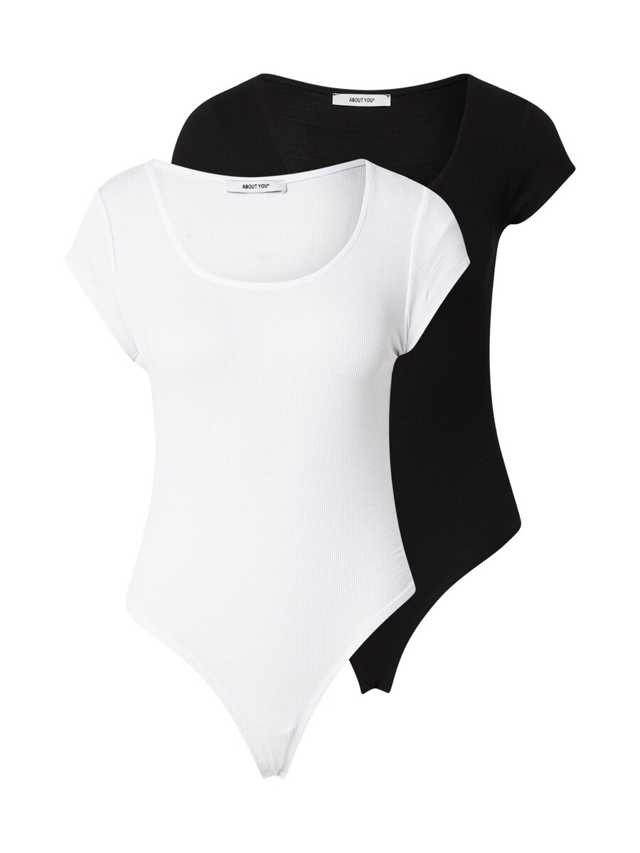Боди-рубашка ABOUT YOU Sissy, черный/белый
Боди-рубашка ABOUT YOU Sissy, черный/белый