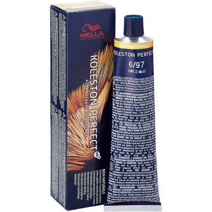 Koleston Perfect Me+ Rich Naturals Перманентная крем-краска для волос 6/97 Темно-русый Cendr-Brown 0,66 кг, Wella
Koleston Perfect Me+ Rich Naturals Перманентная крем-краска для волос 6/97 Темно-русый Cendr-Brown 0,66 кг, Wella