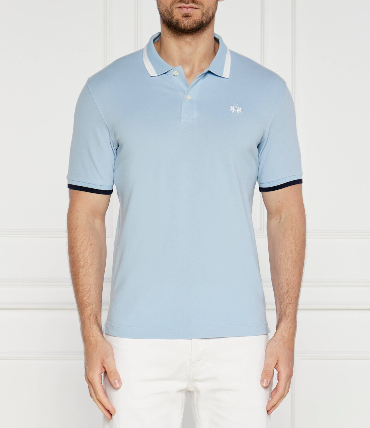 Поло La Martina Slim Fit stretch, небесно-голубой
Поло La Martina Slim Fit stretch, небесно-голубой