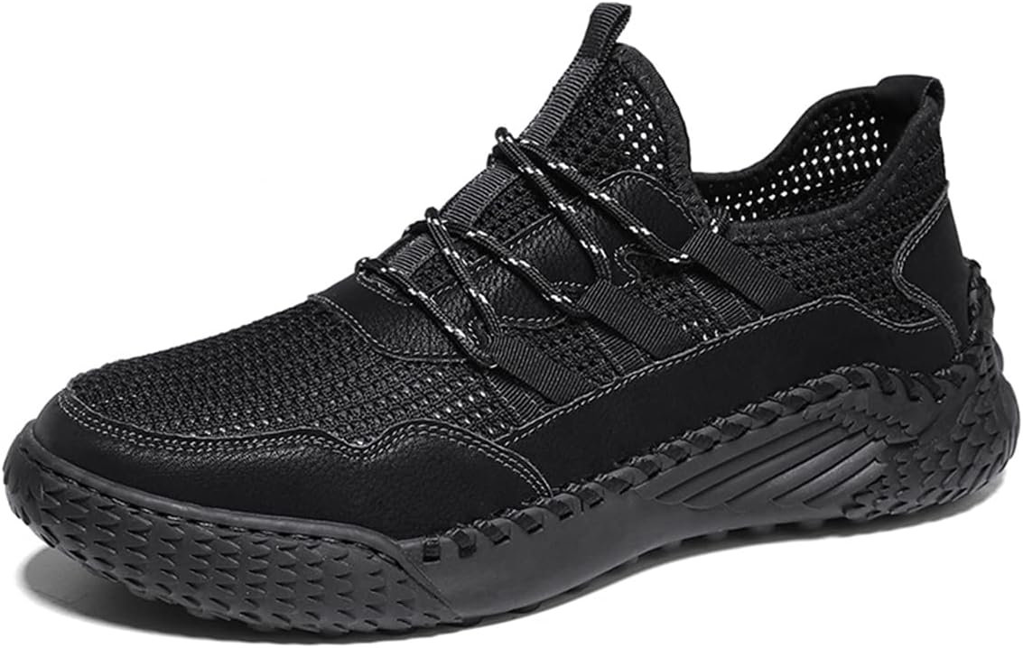 Мужские спортивные походные туфли для вождения, повседневные сандалии с эластичной сетчатой верхней частью, дышащие и легкие сандалии для ходьбы Generic, черный
Мужские спортивные походные туфли для вождения, повседневные сандалии с эластичной сетчатой верхней частью, дышащие и легкие сандалии для ходьбы Generic, черный