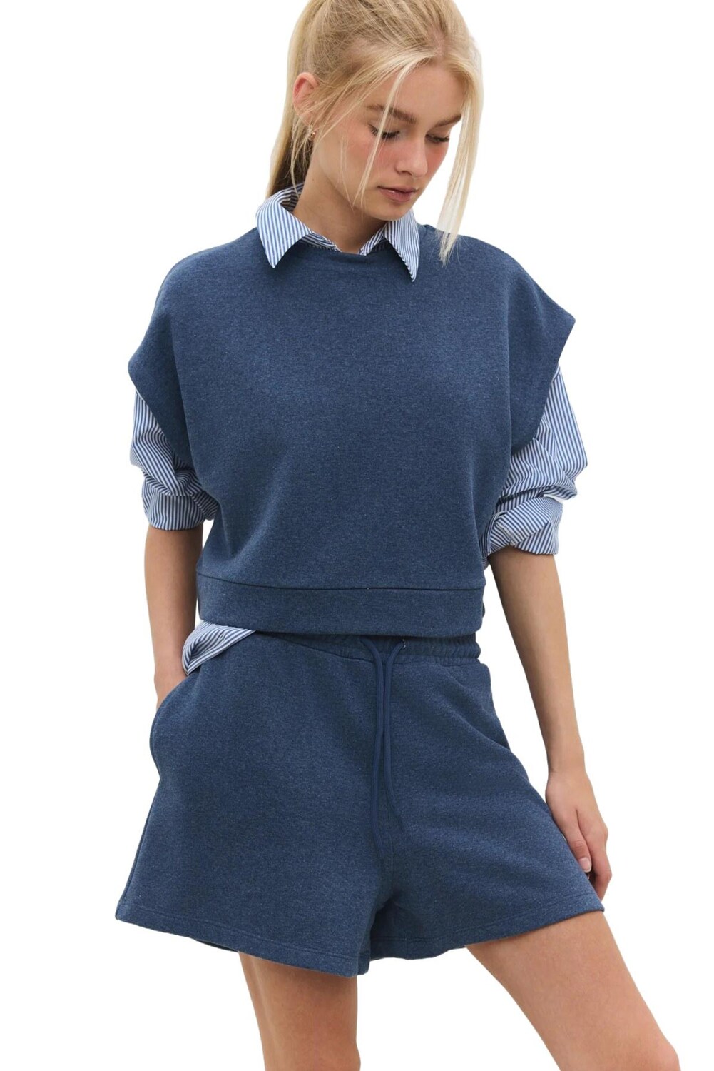 No Matter What Шорты Regular в морском синем
No Matter What Шорты Regular в морском синем