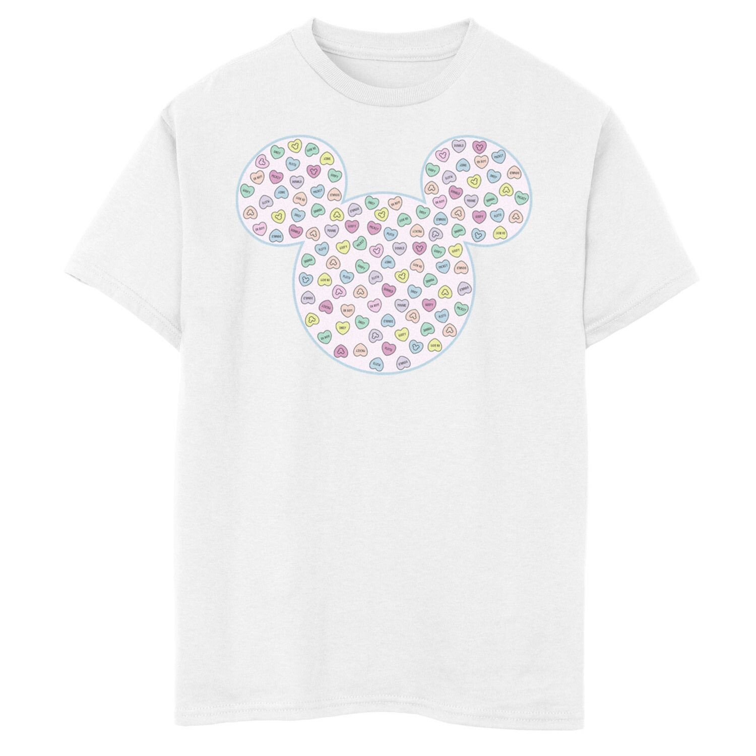 Футболка с изображением «Микки Маус и друзья» Disney для мальчиков 8–20 лет, наполненная ушками, в форме конфетных сердечек Disney
Футболка с изображением «Микки Маус и друзья» Disney для мальчиков 8–20 лет, наполненная ушками, в форме конфетных сердечек Disney