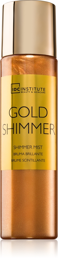 Золотистый мерцающий спрей для тела Idc Institute, 150 мл
Золотистый мерцающий спрей для тела Idc Institute, 150 мл