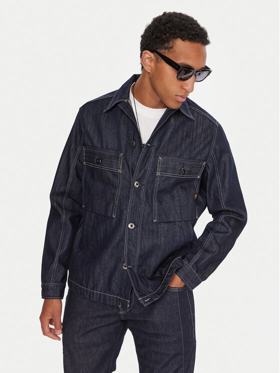 Джинсовая рубашка relaxed fit Mosa D26462-D577 G-Star Raw, синий
Джинсовая рубашка relaxed fit Mosa D26462-D577 G-Star Raw, синий