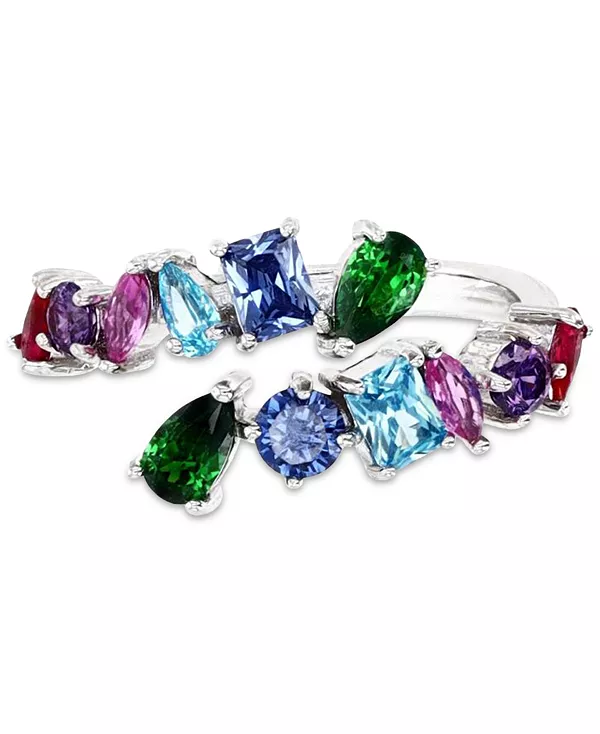 Кольцо с выращенным в лаборатории рубином (3/4 карата, tw), выращенным в лаборатории розовым сапфиром (1/3 карата, tw) и разноцветными кубическими циркониями из стерлингового серебра Macy'S, multi
Кольцо с выращенным в лаборатории рубином (3/4 карата, tw), выращенным в лаборатории розовым сапфиром (1/3 карата, tw) и разноцветными кубическими циркониями из стерлингового серебра Macy'S, multi