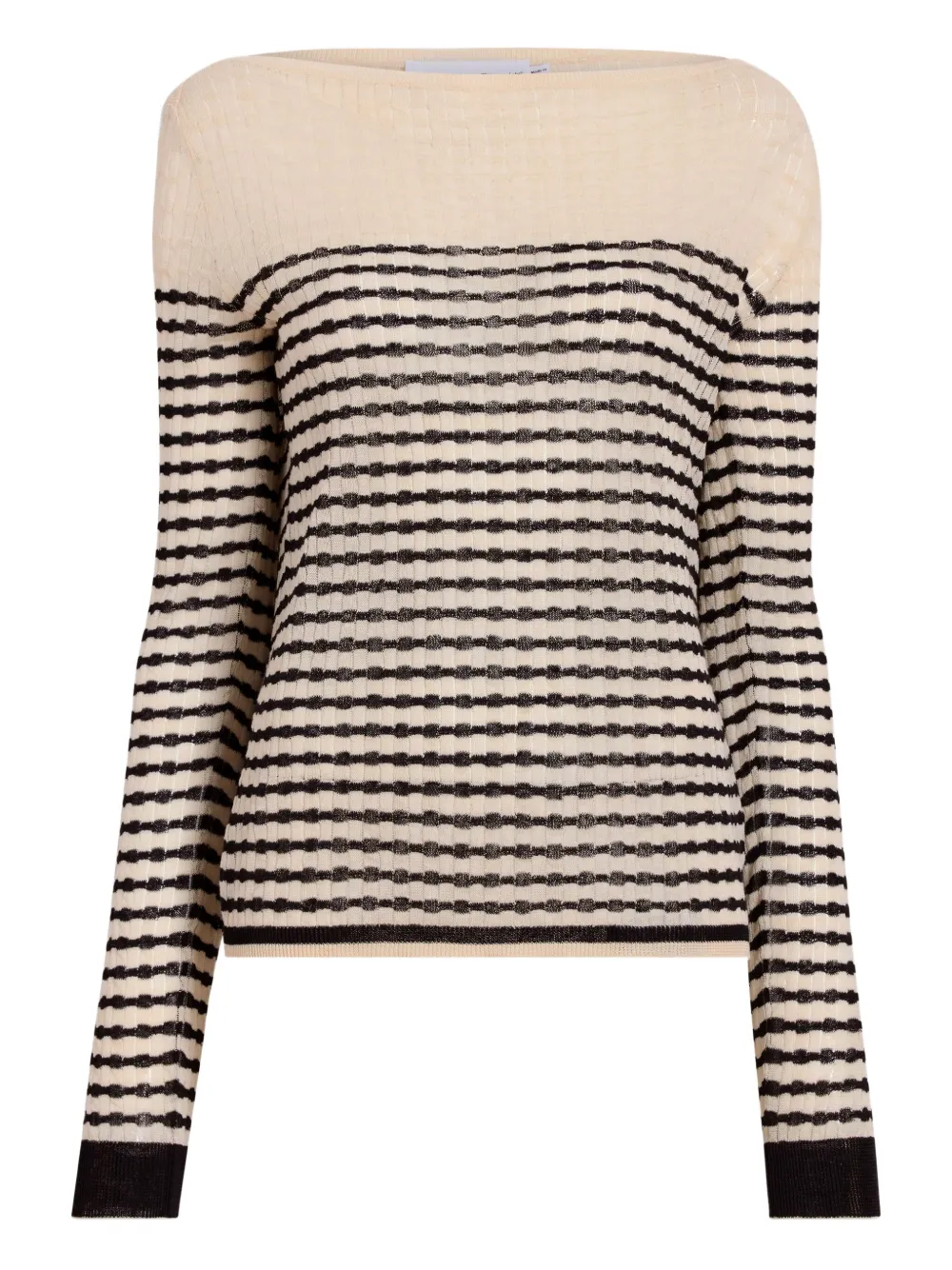 Трикотажный топ в полоску Proenza Schouler White Label, нейтральный
Трикотажный топ в полоску Proenza Schouler White Label, нейтральный