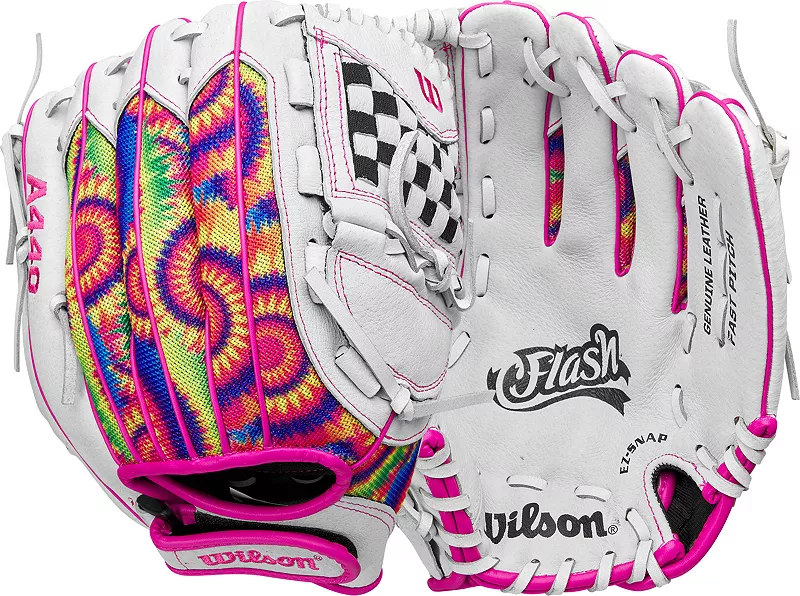 Перчатки Wilson A440 Flash Series 11,5 дюймов для девочек, цвет Tiedye Pink/White
Перчатки Wilson A440 Flash Series 11,5 дюймов для девочек, цвет Tiedye Pink/White